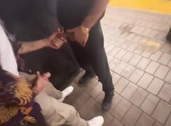 Subway Platform BBC BJ porn