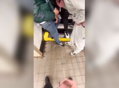 Subway Stairs BJ Exchange porn