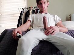 ultra cute blonde baited on bed off