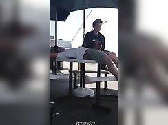 He Plays With Buddy’s Boner In Public porn