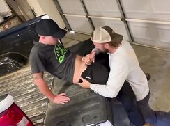 Daddy Gives Son A Garage BJ porn