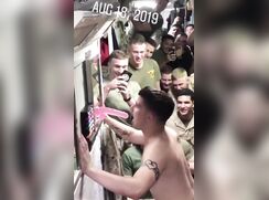 Drunk Squaddie Deepthroat For Dildo porn