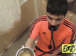 Sub gets trained to drink fag juice