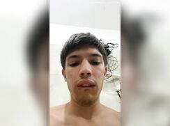Hispanic twink with a very big cock 2