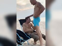 Beach BJ For Older Man porn