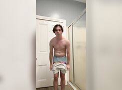 Brendan strips and shows off