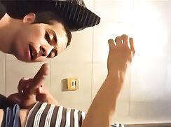 His Friend Blows and Swallow his cum - AI Enhanced