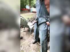 Redneck Daddy Fleshlight Outdoors porn