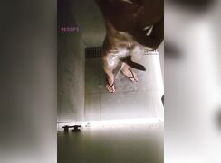 Twink Gym Shower Boner Caught On Camera porn