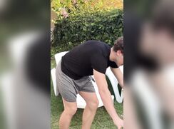 cute tiktoker cameron green showing his cock