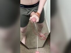 Through The Fly Mirror Cum porn