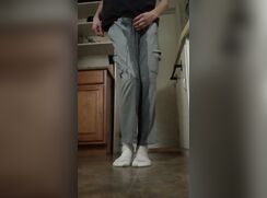 Cute little twink just can't hold it 5