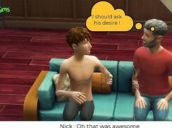 ♥ Chap is riding his tattooed mate's hard prick ♥