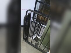 Stairwell Fuck From Uncut Cock porn