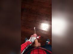Spider-Man Slings Cum porn