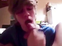 Cum Face Smear BJ porn