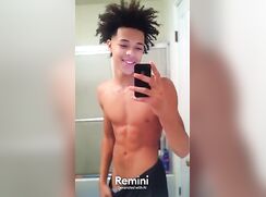 Two sexy light skin bros showing off there sexy body and dicks pic slide show