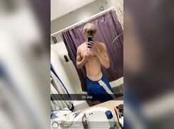 Str8 blonde baited stud