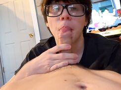 Geek Gives Big Brother His Christmas Present porn