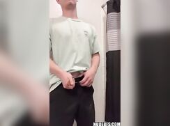 Tyler Whips out Very hot Boner