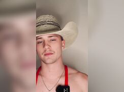 cute cowboy tiktoker getting fucked and fucks by ...toys!