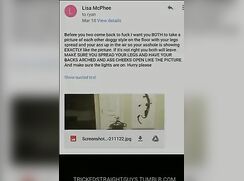 Two tricked straight guys