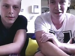 College Bro's One Very Shy Brunette Blond guy wanks off - AI Enhanced