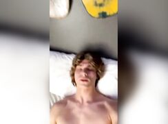 cute curly  blonde taylor another snapchating clip