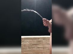 Outdoor Garden Pissing porn