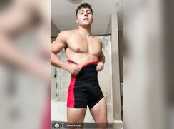 Wrestler Snapchat Singlet Boner Catfish porn