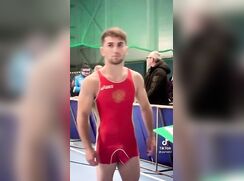 Wrestler Singlet Boner porn
