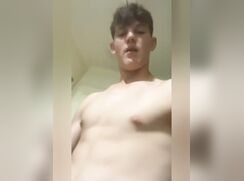 Yummy dude in white shorts