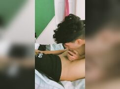 He really wanted his friend and finally it came true.