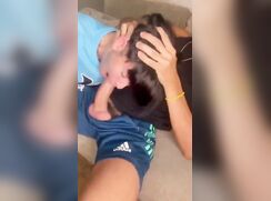 Branlette dans la bouche