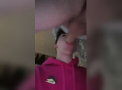 Grosse bite à sucer