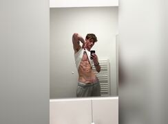 cute kaudenz on tik tok aka louraint onlyfans cumming twice on bed jo