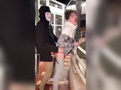 Amateur quick cum in his ass