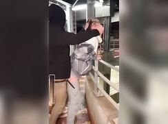 public parkade cumdump
