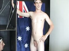 Straight Josh at the gloryhole