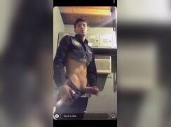 Big dick dude in bathroom good