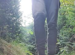 Cum in public park for first time! Somebody caught me! (Straight teen) - 09-23-25