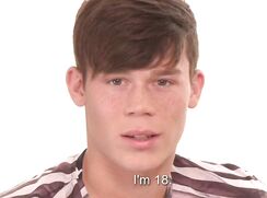 Matej wanking finally shoots a hugh load