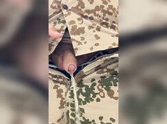 Uncut Squaddie Piss porn