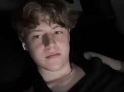 Webcam Blond Twink Shows His Cute Ass And Dick