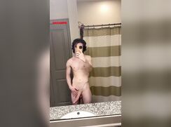 Shaved BWC Twunk Bathroom Play porn
