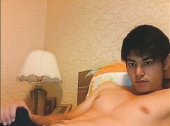 Native American Frat Guy Wanks his Large Uncut Cock Off - AI Enhanced