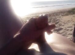 Quiet spot at the nude beach - 10-01-25