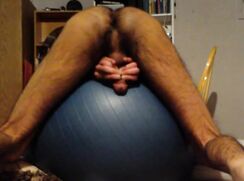 Cumming on excercise ball - 10-01-25