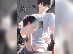 18 year old AI boy blowjob gifs