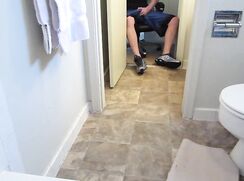 Clothes wanks - Bustin a nut while wearing my new silky ball shorts